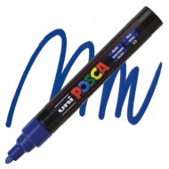 ΜΑΡΚΑΔΟΡΟΣ POSCA PC-5M ΜΠΛΕ ΜΑΡΚΑΔΟΡΟΣ POSCA PC-5M ΜΠΛΕ